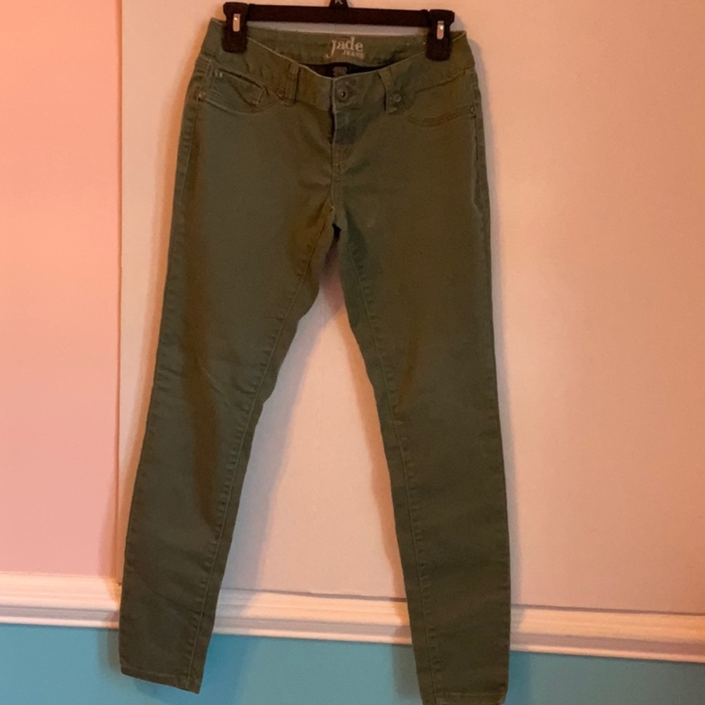 Chic Olive Skinny Jeans